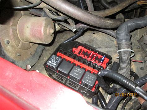 powerstroke power distribution box removal